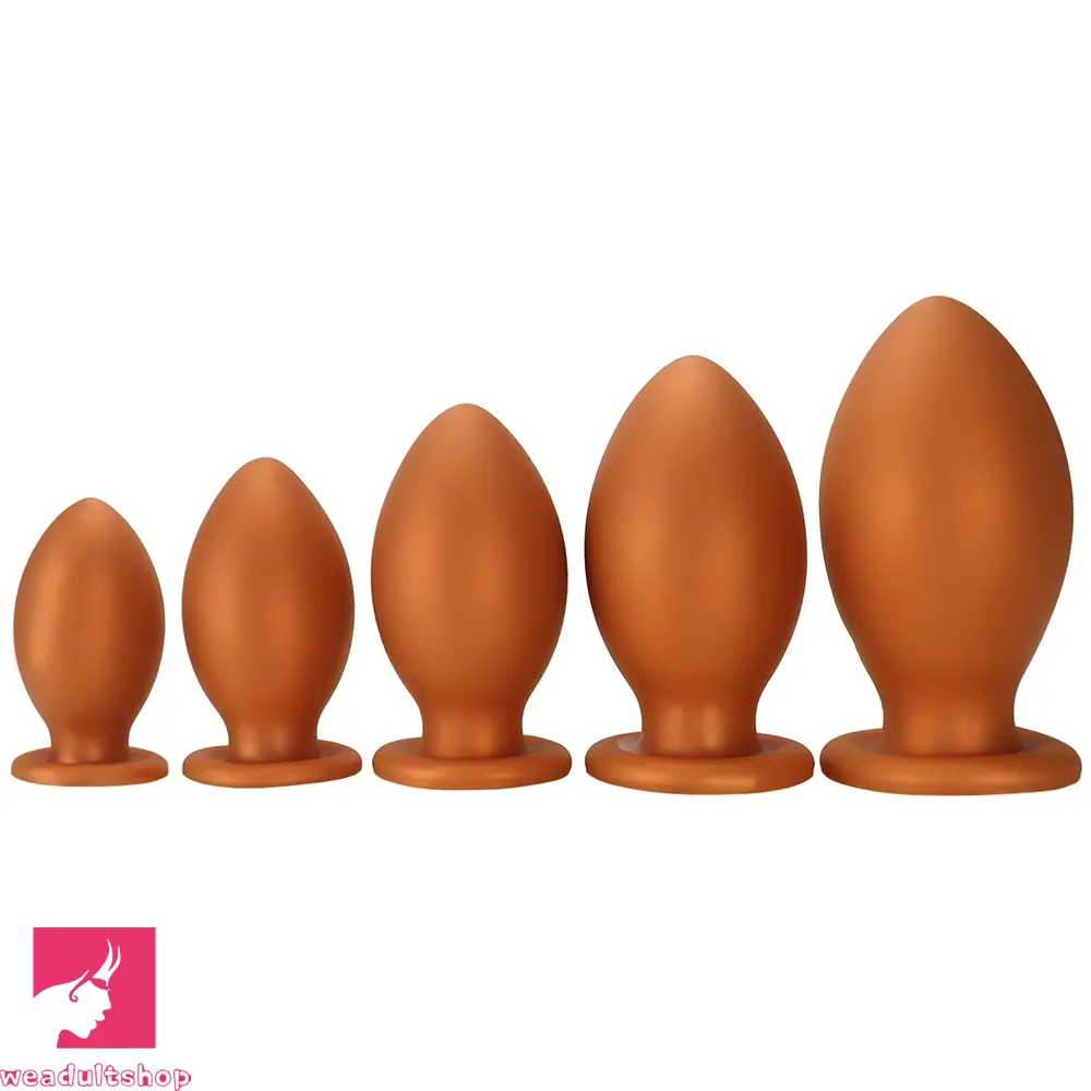 4.72in 5.51in 6.29in 7.08in 7.87in Rugby Silicone Butt Plug Dildo Adult Cock