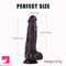 7.87in Realistic Penis PVC Skin Feel Phallus Skin Sex Toy For Women