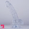 7.5in Curved PVC Female Masturbator Suction Cup Dildo Clitoral Stimulator