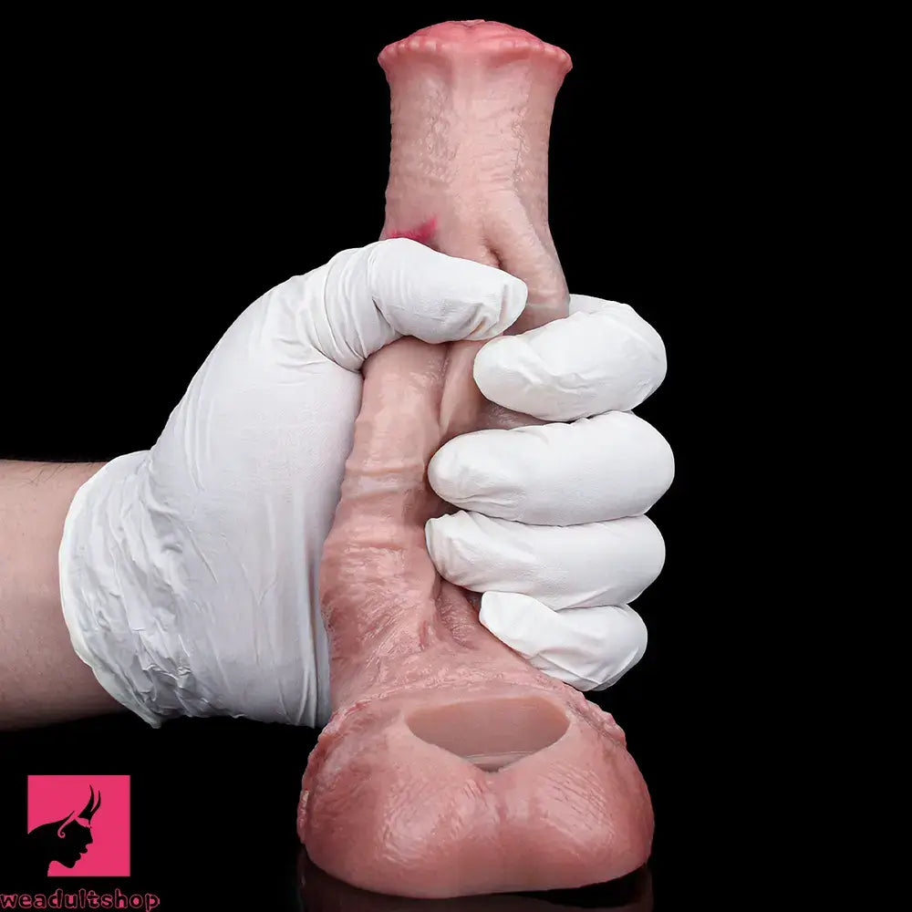 5.74in 6.92in Horse Cock Dildo Sleeve Real Skin Sleek Intimate Love Toy
