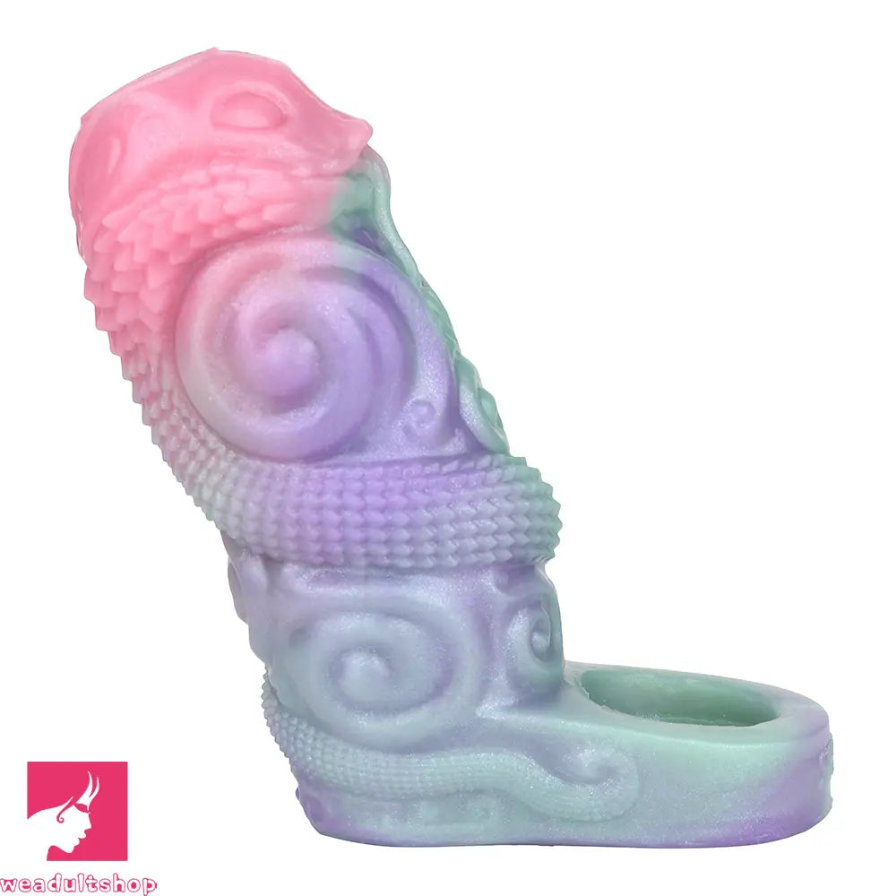 5in Wyrm Bloom SHAZ-3017 Fantasy Hollow Dildo Sleeve Cock Extension