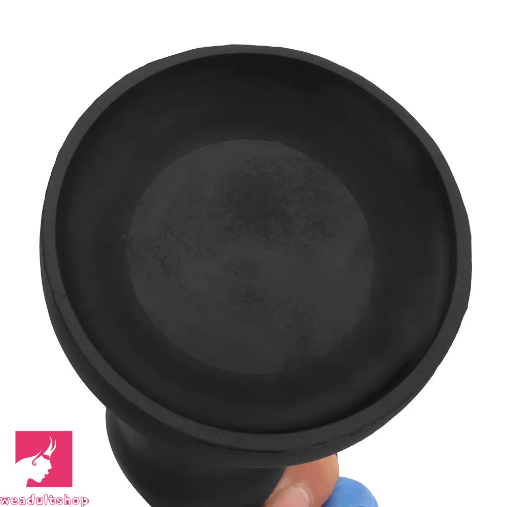 6.49in 8.07in 9.05in Liquid Silicone Soft Anal Dilator Trainer Cock Dildo