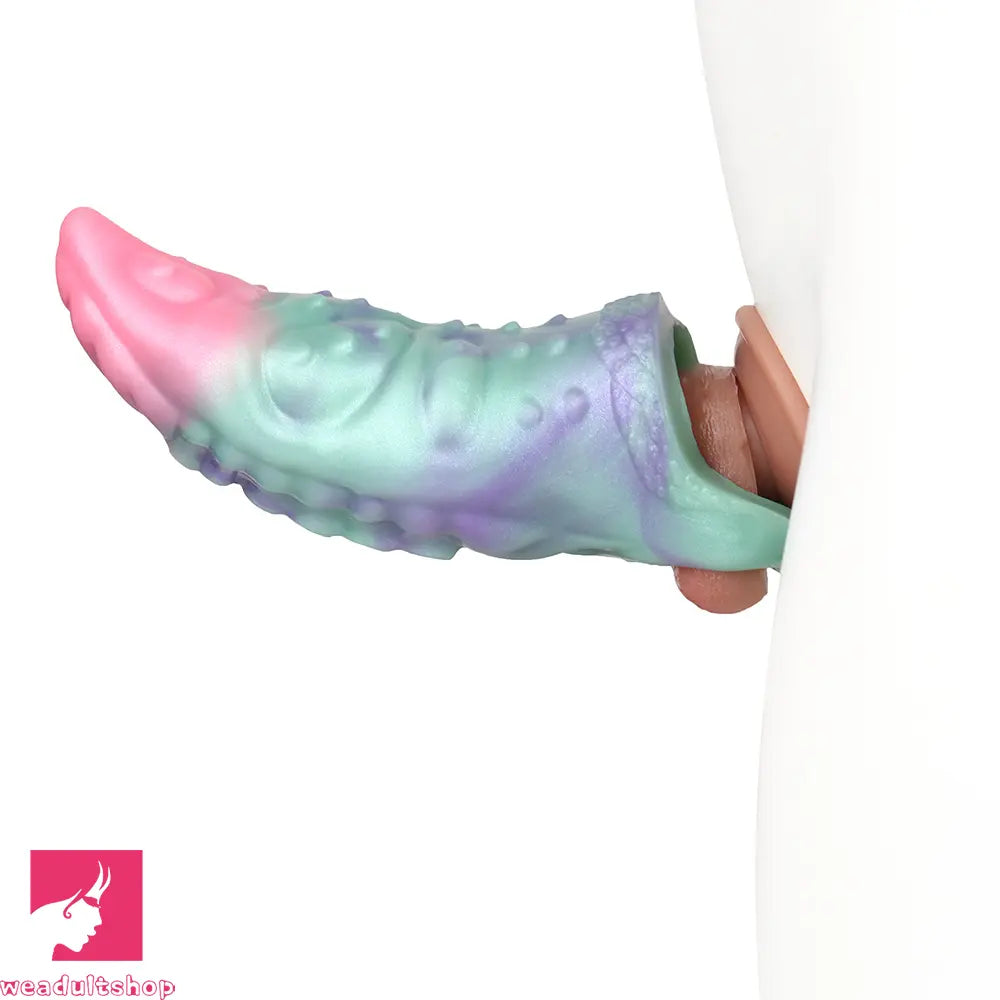 6.77in Scale Whisper Fantasy Hollow Dildo Sleeve For Penis Extension