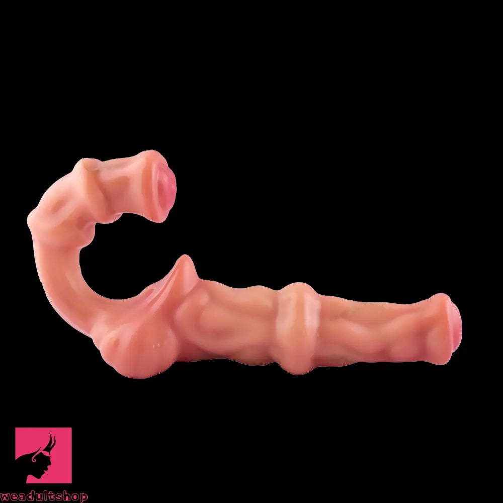 9.64in Strapless Strap on Silicone Soft Dildo For Anal Vaginal Fucking Sex