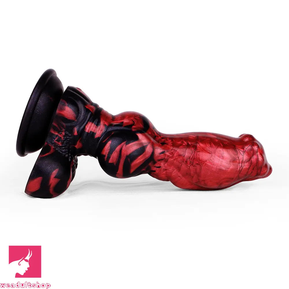 8.46in Dog Knot Super Realistic Texture Soft Deep Penetration Cock Sex Toy