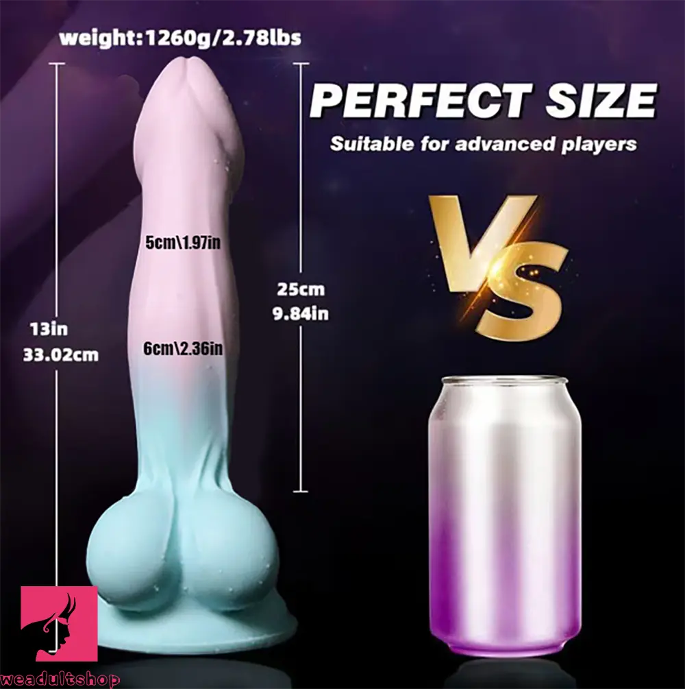 7in 8in 13in Fantasy Liquid Silicone Big Dildo Flexible Stimulator Holiday Gift