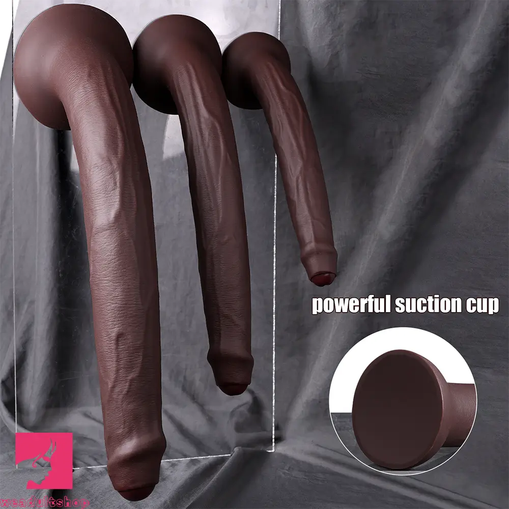 11.8in 15.3in 19.3in Super Long Huge Uncut Silicone Dildo Anal Cock Love Toy Weadultshop