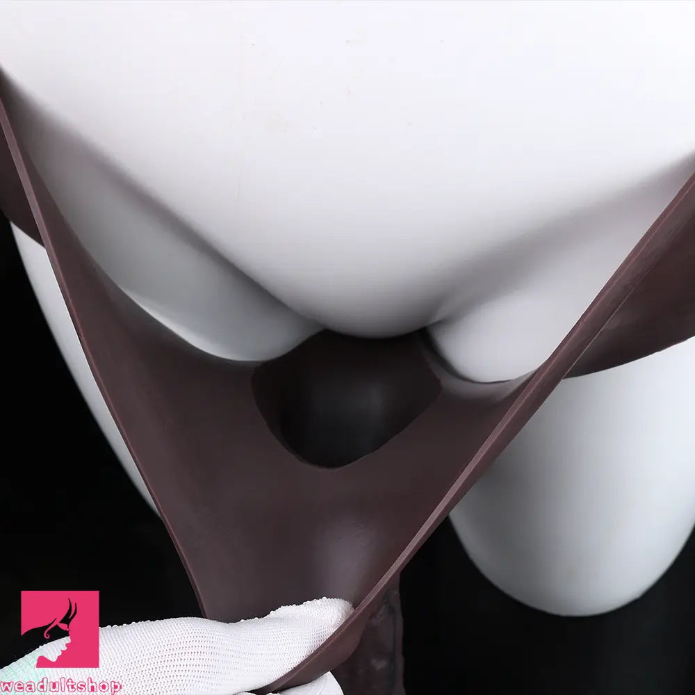 8.07in Hollow Strap on Dildo Panty Silicone Soft Sex Toy For Sex Love