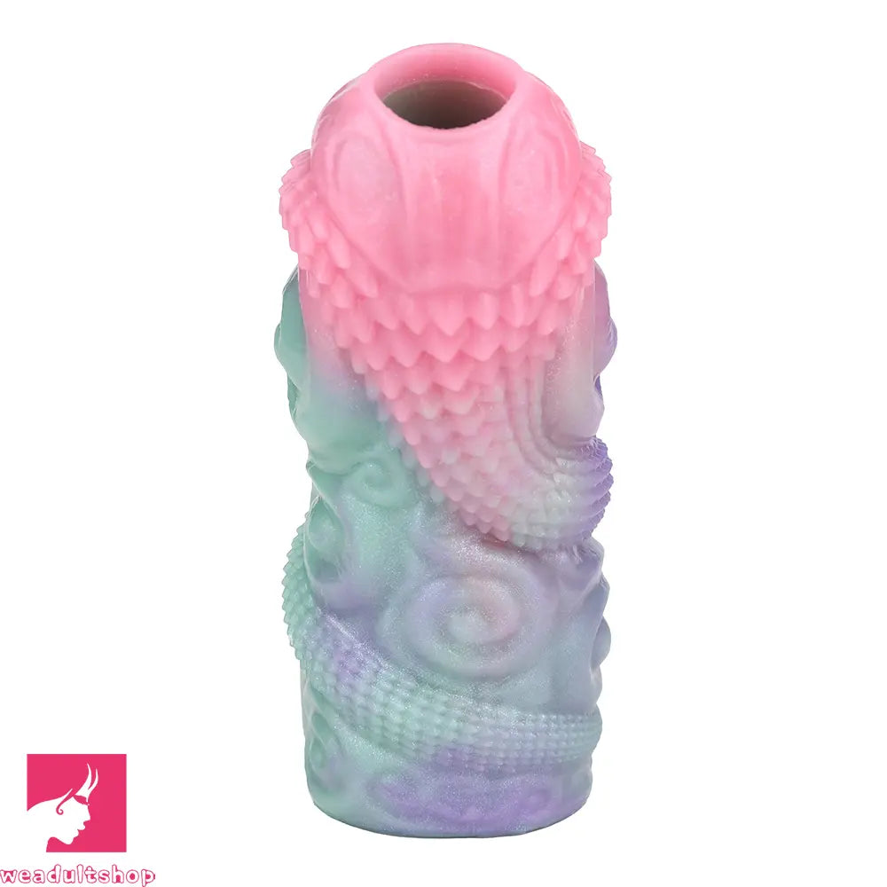 5in Wyrm Bloom SHAZ-3017 Fantasy Hollow Dildo Sleeve Cock Extension