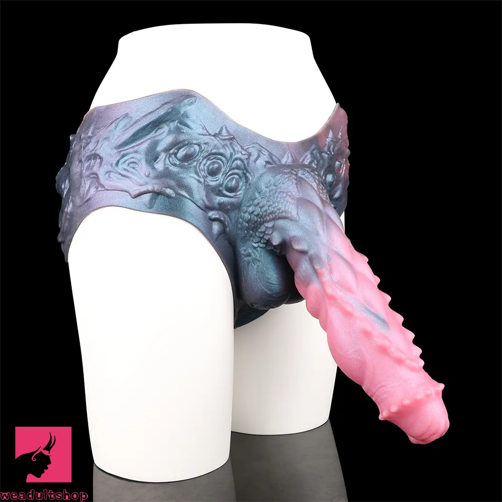 10.62in Large Monster Hollow Dildo Harness Pants Strap on Cock Toy