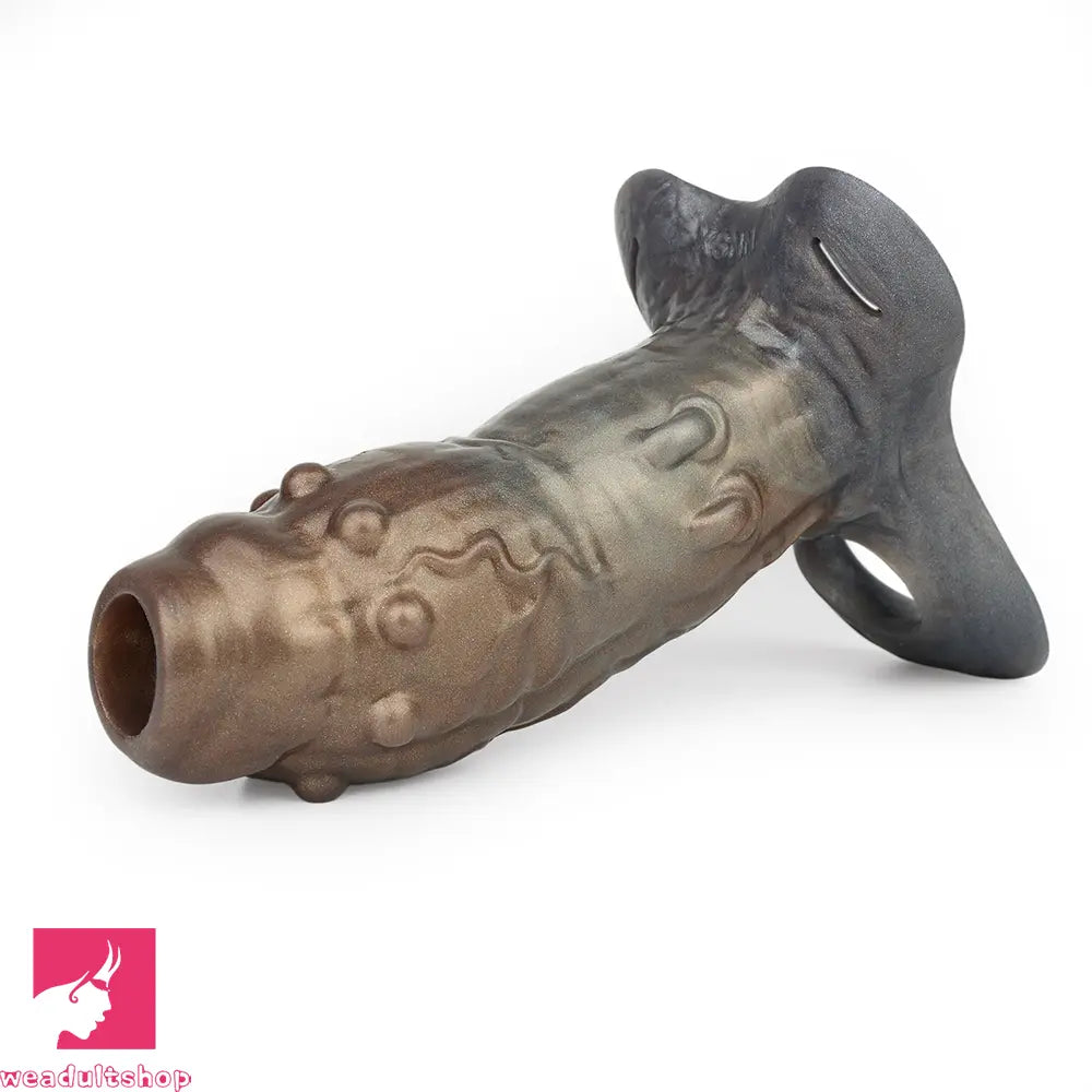 5.2in 6.69in Tentacle Strap on Hollow Dildo Sleeve Reusable Cock Sleeve
