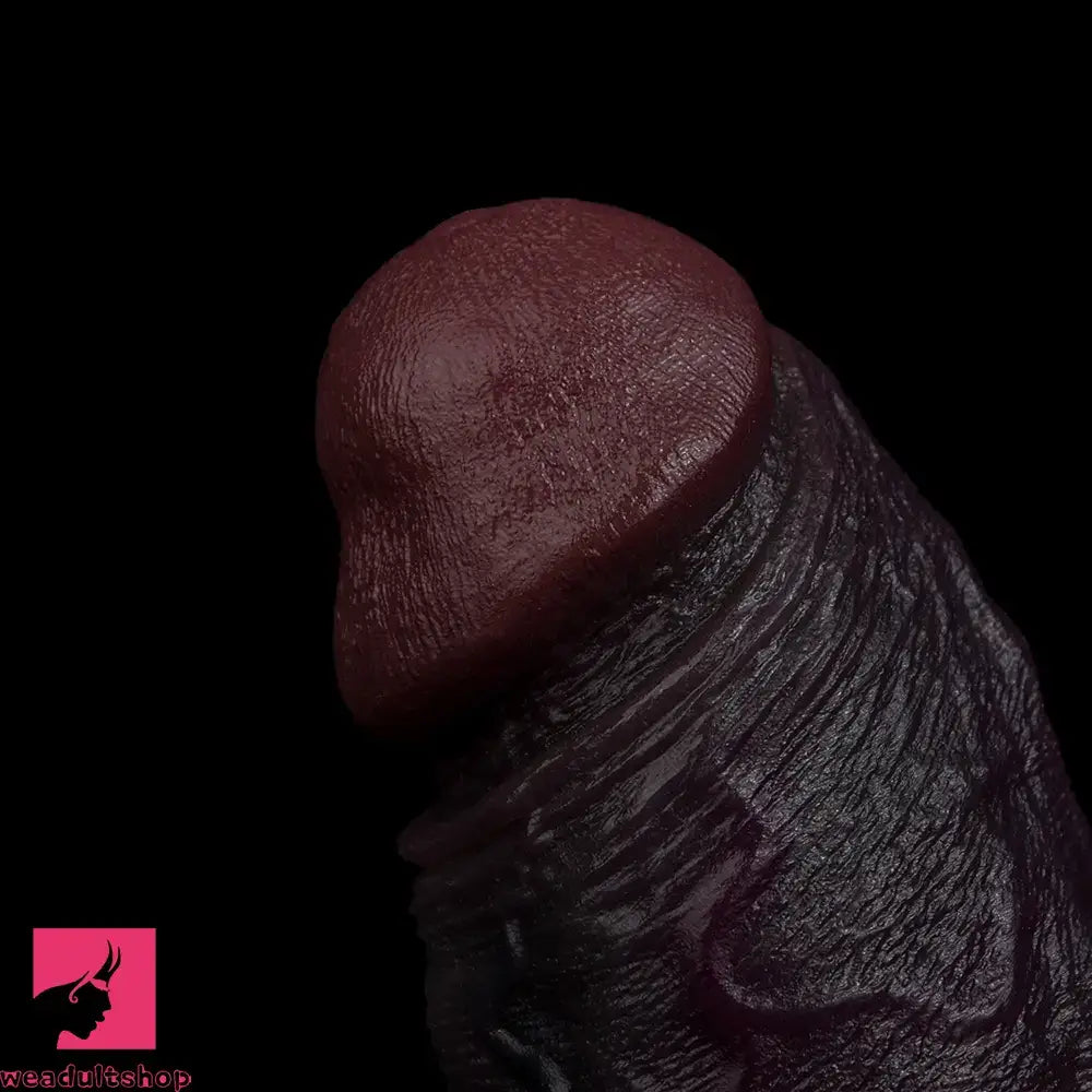 4.96in 6.42in Body-Safe Silicone Ultra-Realistic Penis Sleeve Love Dildo