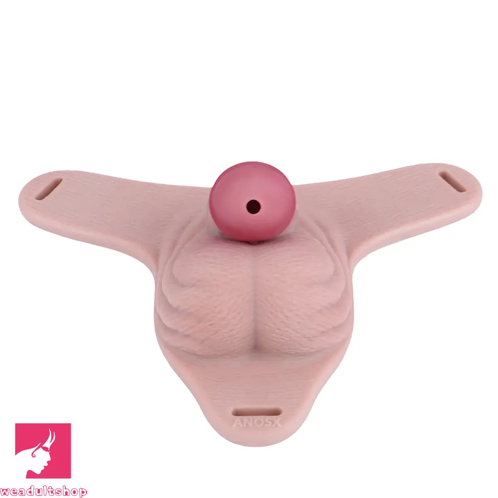 3.93in Real Hollow Chastity Cage Dildo Adult Sex Toy For Women Couples