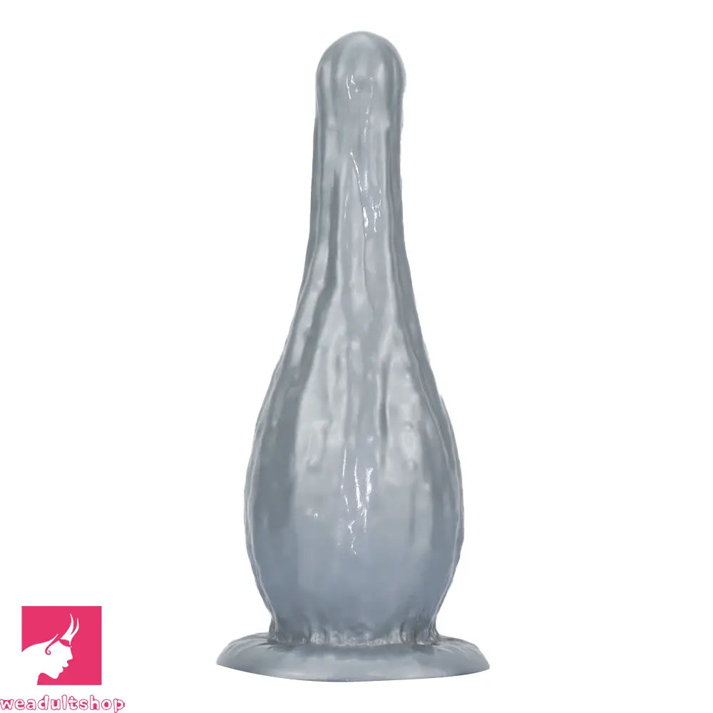5.31in 7.08in 9.05in Fantasy Silicone Dildo Vase Shape With Suction Cup