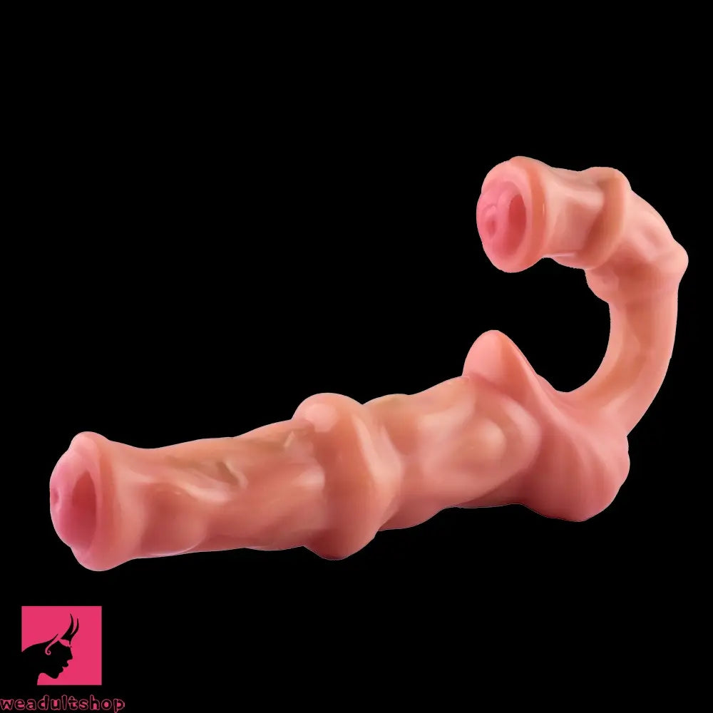 9.64in Strapless Strap on Silicone Soft Dildo For Anal Vaginal Fucking Sex