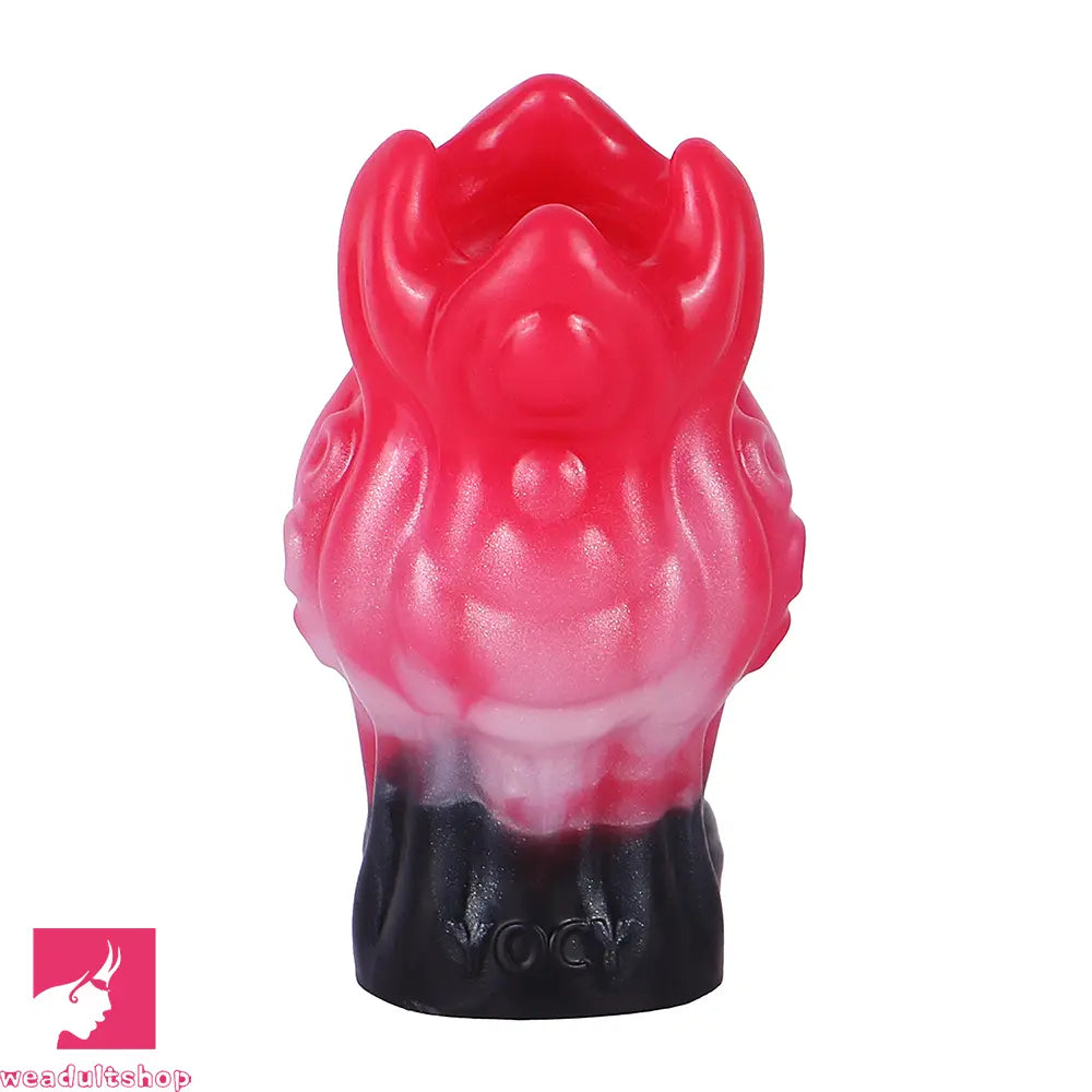4.4in 5.11in 5.86in Fantasy Tentacle Silicone Dildo Sleeve Crown Top Quality