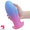4.52in-8.66in Luminous Soft Luminous Glowing Dildo Prostate Anal Plug