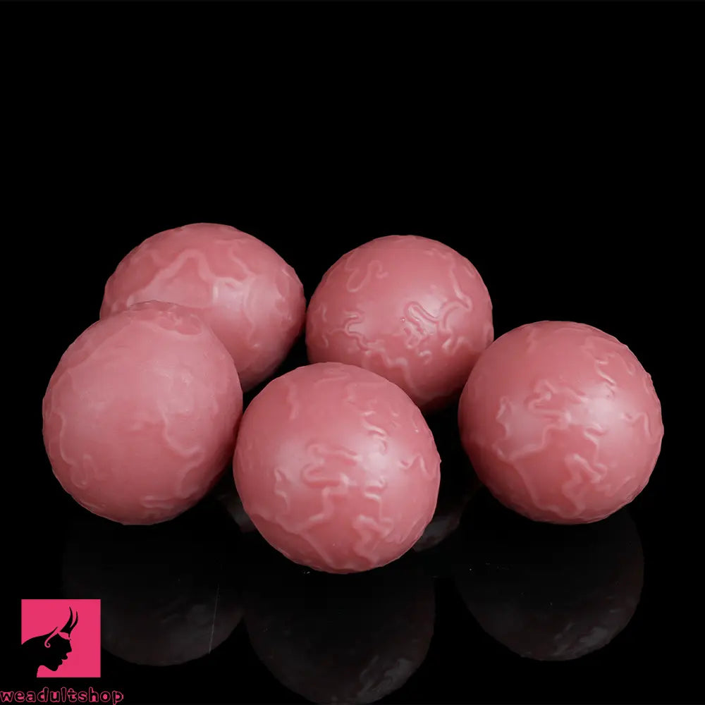 7.65in Ovipositor Platinum Silicone Dildo Real Skin Feeling Couple Game Toy