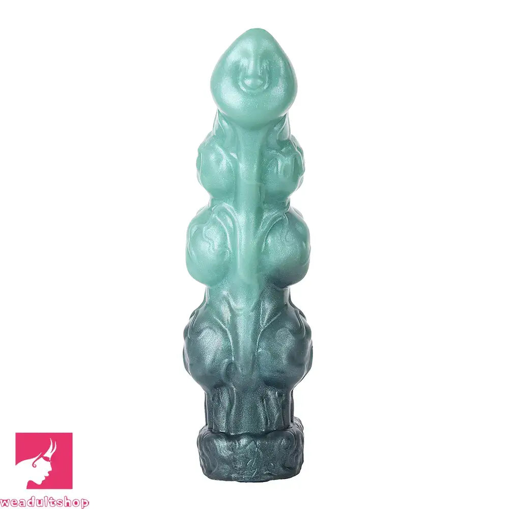 8.85in Platinum Liquid Silicone Penis Sleeve Dildo For Thickening Real Toy