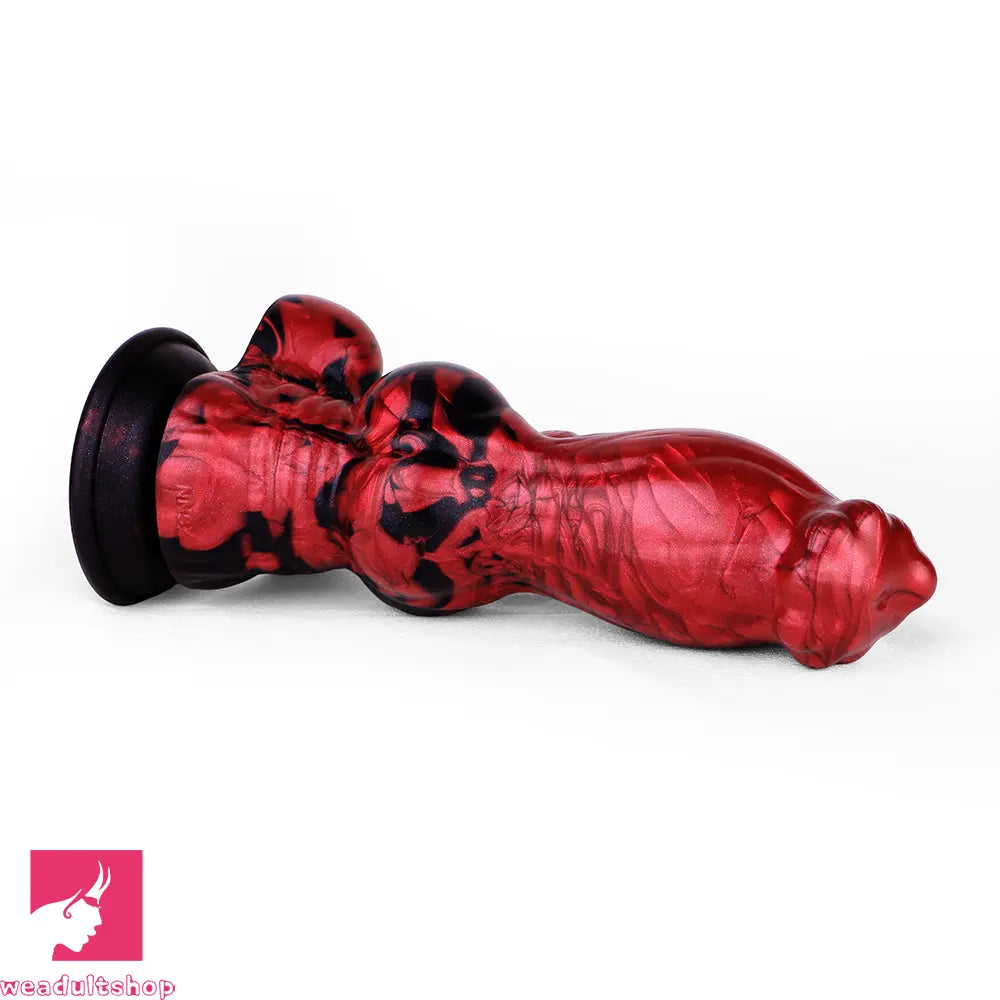 8.46in Dog Knot Super Realistic Texture Soft Deep Penetration Cock Sex Toy