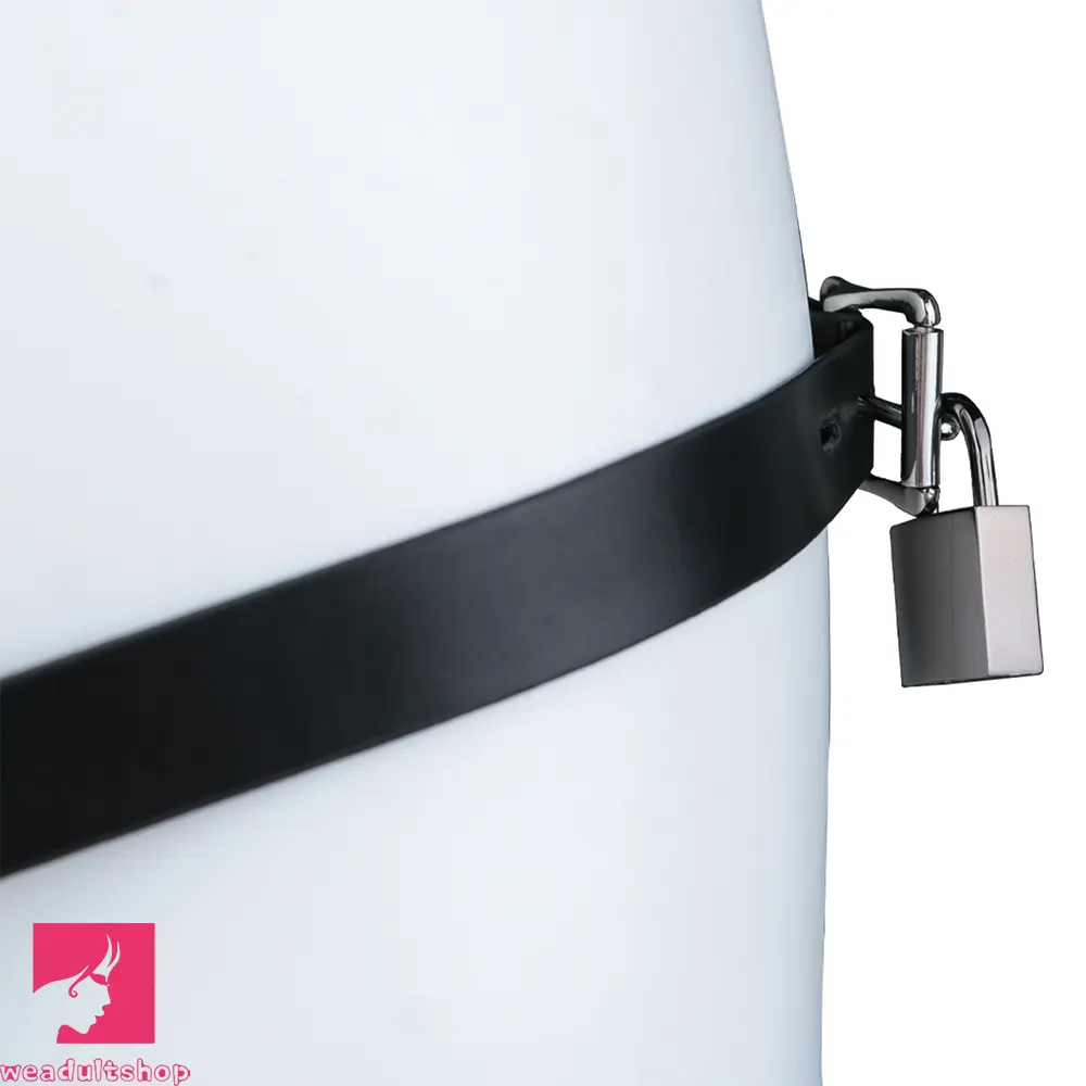 6.69in Strap on Chastity Dildo Wearable Realistic Cock Cage For Men Dilator