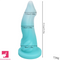 9.25in Luminous Soft Silicone Big Dildo For Anal Female G spot Penis Love