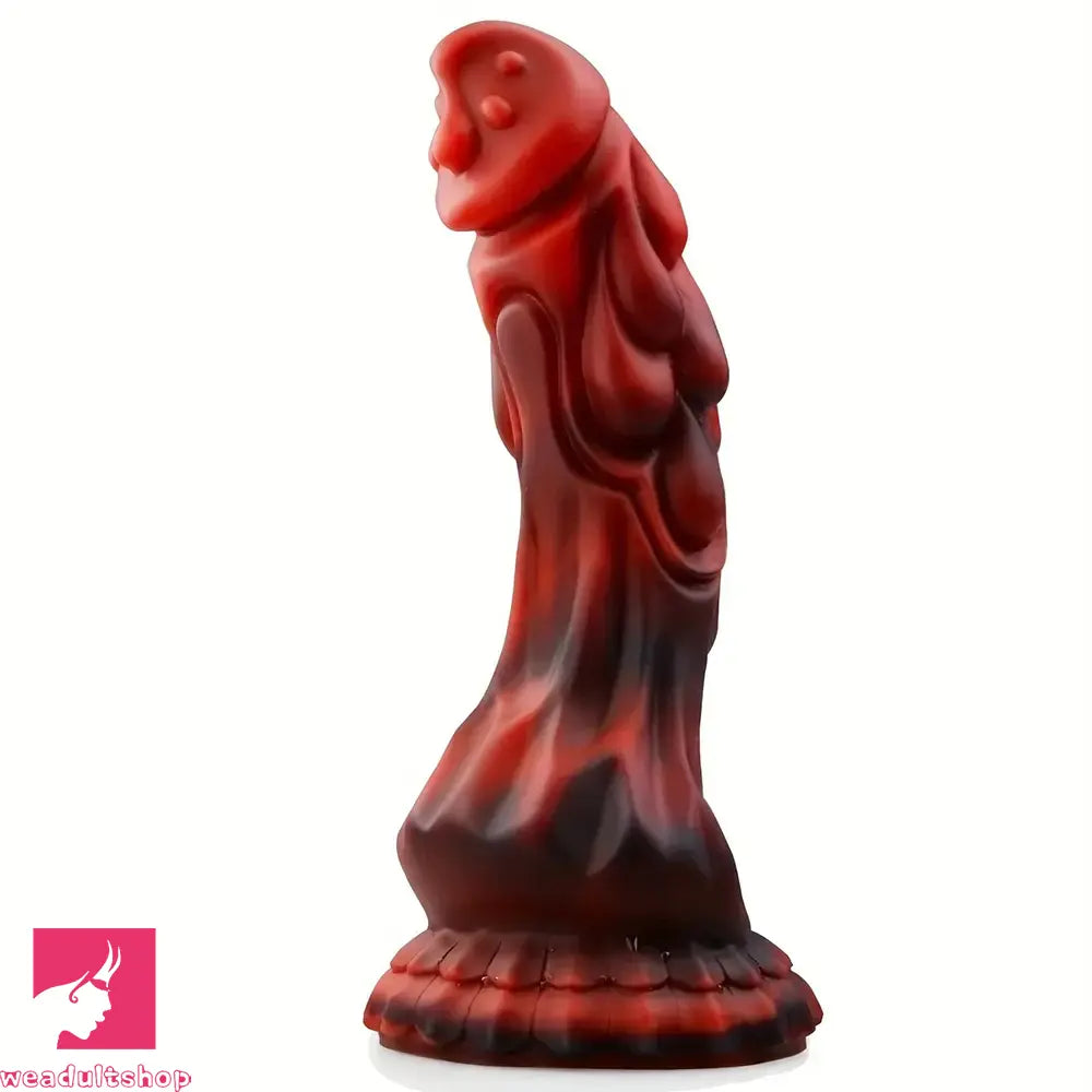 8.2in Lifelike Dragon Monster Soft Liquid Body Safe Odd Big Spiked Dildo
