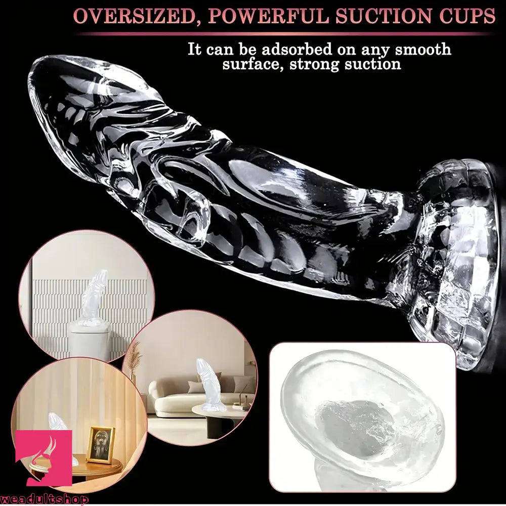 7.56in Butt Expander Adult Prostate Stimulation Monster TPE Dragon Dildo