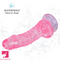 7.87in Real Anal Dildo with Testis Strong Suction Cup Clit Sex Stimulator