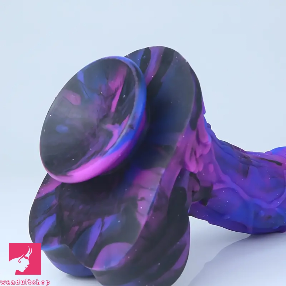 10.23in Starry Sky Big Prostate Dildo With Suction Cup Dragon Anal Plug