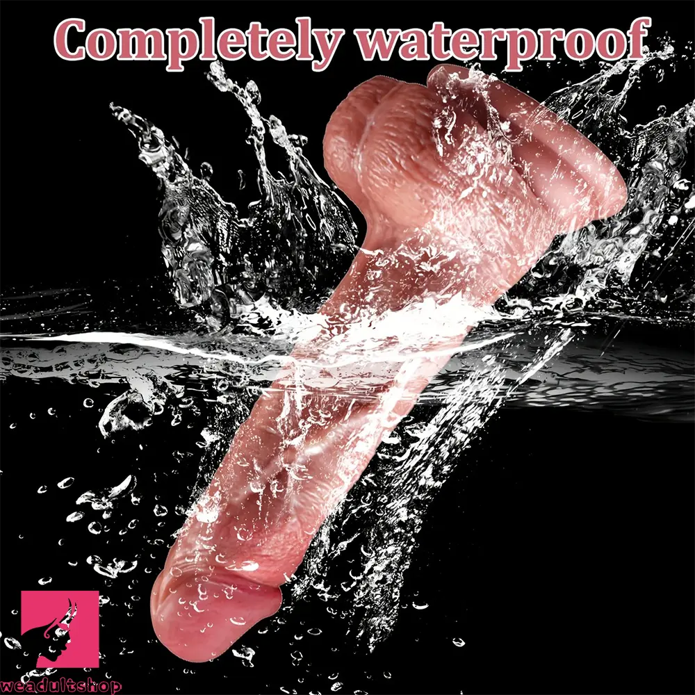5.51in 6.3in 7.09in Realistic Silicone Safe Material Dildo For Clitoral Pleasure