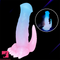 6.69in 9.44in Horse Dinosaur Luminous Monster Soft Dildo For Prostate