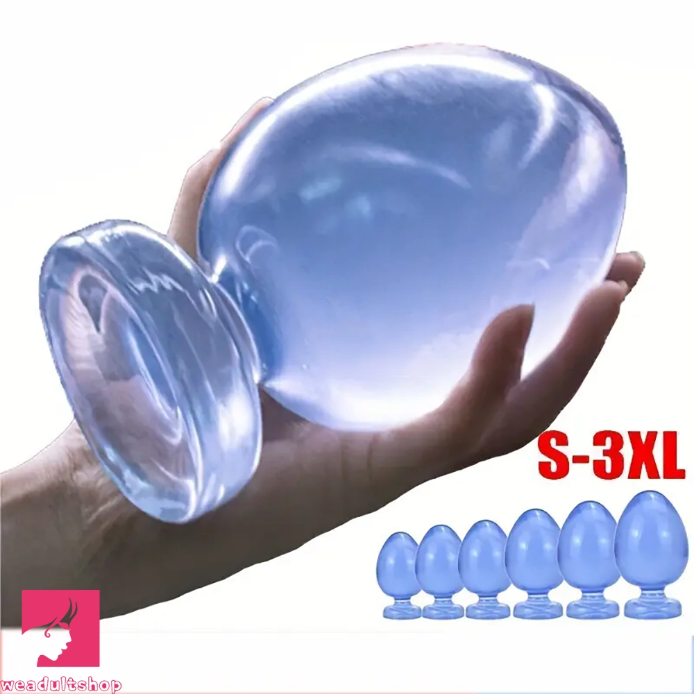 3in 3.3in 3.9in 4.5in 5.1in 5.7in Thick Anal Small Clit Sex Butt Plug Dildo