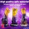 7.87in Chinese Zodiac Dog Design Silicone Hand Wash Only Soft Clit Dildo