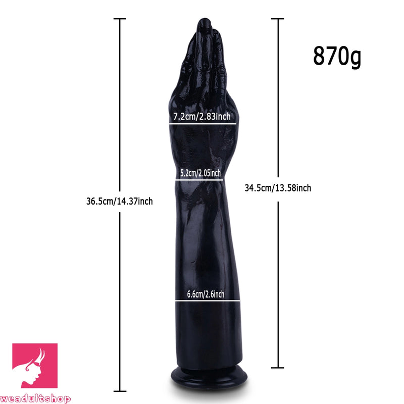 8.27in 13.19in 14.37in Big Hand Fist Thick Dildo For Anal Female Masturbator