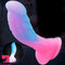 7.67in Luminous Silicone Soft Dragon Dildo For Women Penis Masturbation