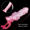 7.17in Silicone Hollow Silicone Cock Dildo Sleeve Sex Toy For Male Cock