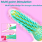 7.7in Dragon Design Spiked Silicone Dildo Monster Butt G Spot Massager