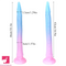 18.1in Luminous Soft Dragon Big Animal Tentacle Dildo For Female Prostate