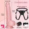 8.07in Strap on Dildo Elegant Lifelike Veins Large Dildo For Women