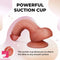 7.08in Realistic Penis Dildo Strong Suction Cup Penis Anal Dildo Adult Toy
