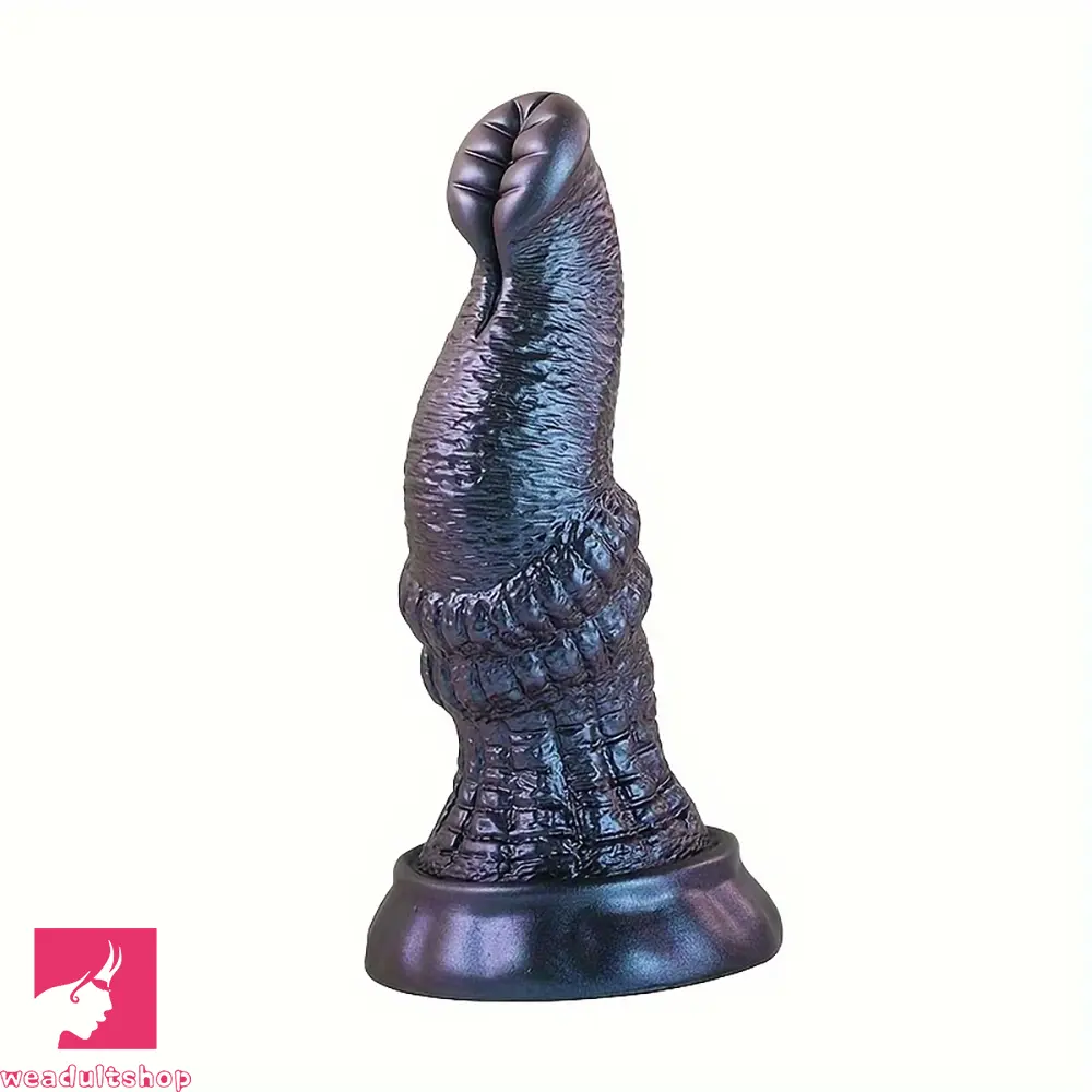 5.91in 7.4in Exotic Silicone Elephant Trunk Insertion Female Orgasm Dildo
