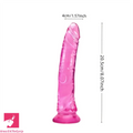 8.07in PVC Suction Cup Dildo Anal Masturbator For G-Spot Anal Dilation