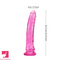 8.07in PVC Suction Cup Dildo Anal Masturbator For G-Spot Anal Dilation