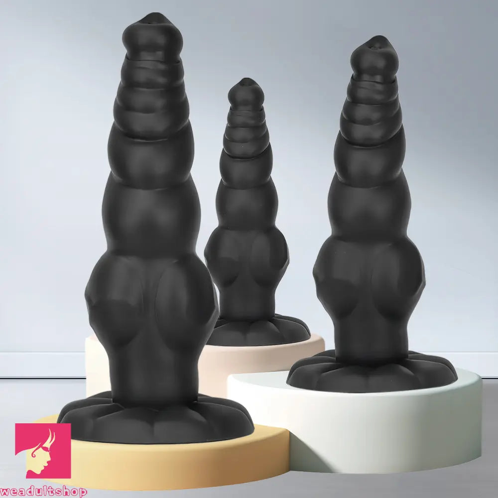 8.66in 11.81in 14.17in Heterosexual Animal Upgraded Dog Silicone Dildo