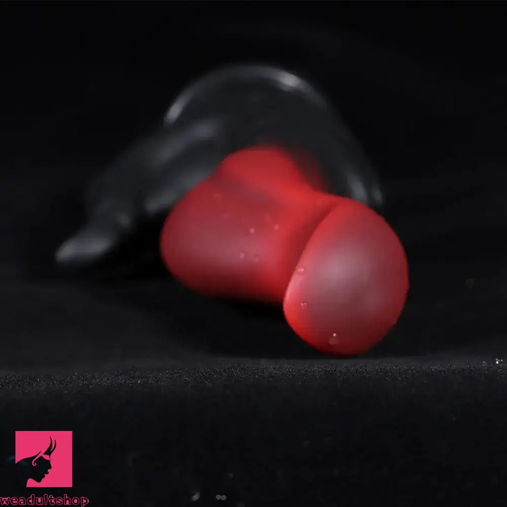 7.87in Silicone Fantasy Odd Sharp Head Dildo Mixed-colors Sensory Sex Play