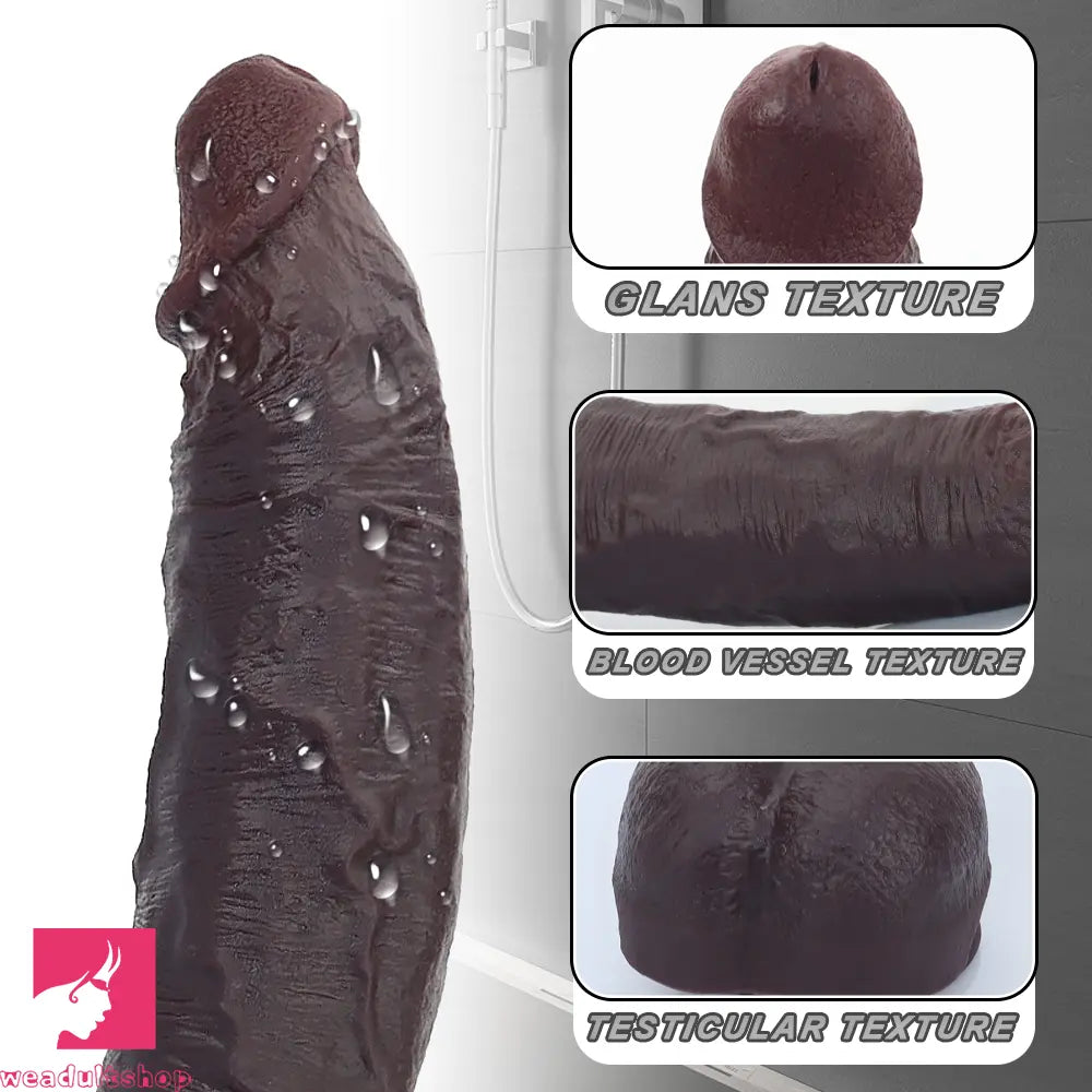 11.41in Real Feeling Dual Density Silicone Big Dildo Anal Adults Sex Toy