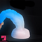 7.67in Luminous Soft Silicone Monster Dildo Sex Toy For Women Prostate