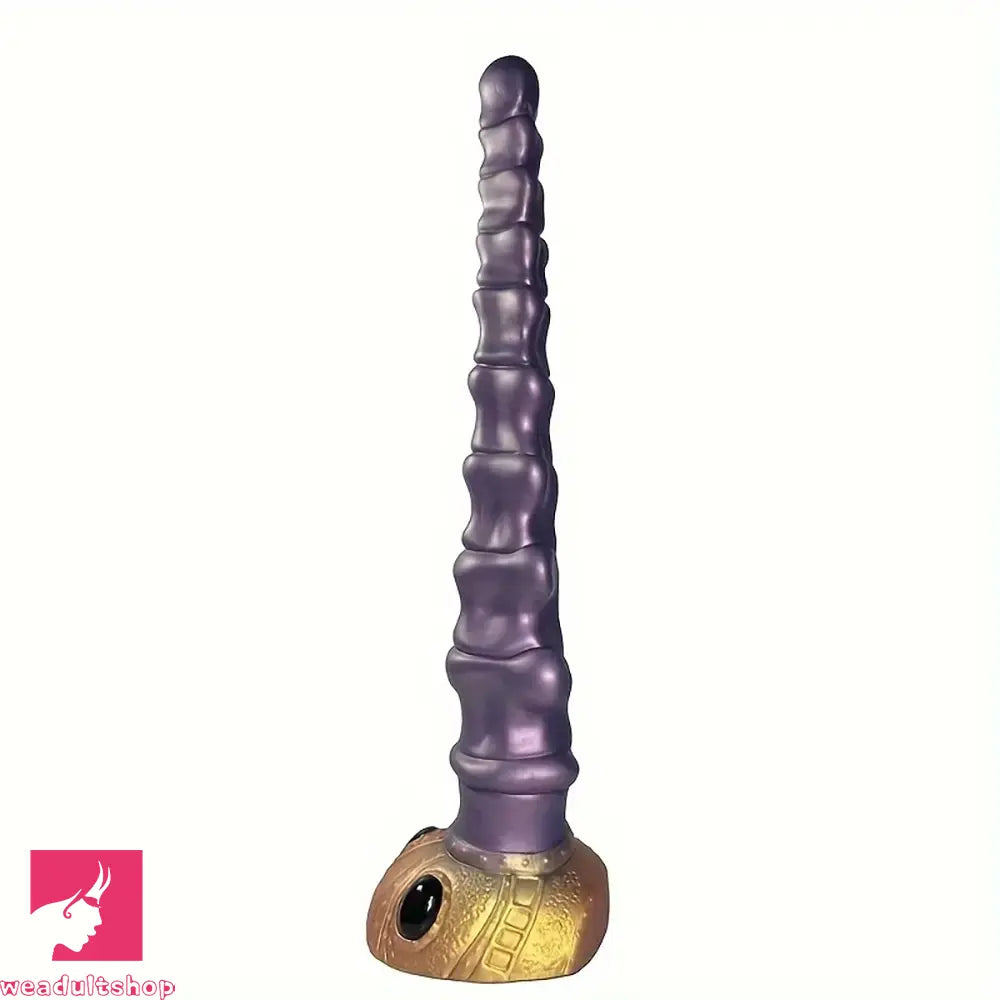 16.93in Liquid Silicone Extra Long Keel Anal Plug Adult Huge Odd Dildo