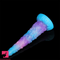 15.35in Iron Chain Long Thick Silicone Skull Giant Monster Cock Dildo